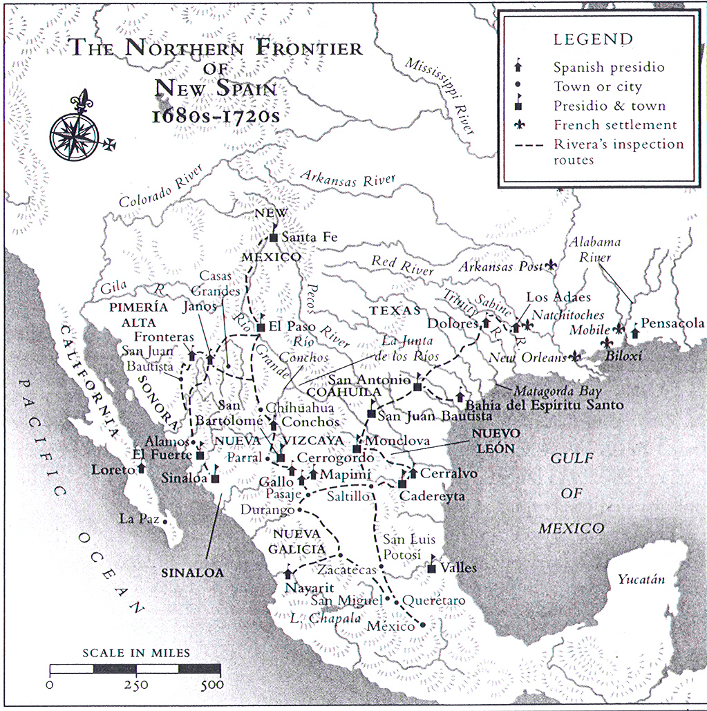 New Spain 1680-1720's